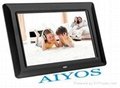 8 inch digital photo frame with WEATHER FORCAST!! 1