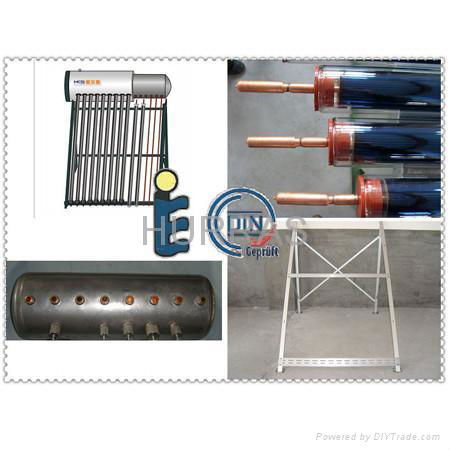 Compact Heat-Pipe Solar Water Heater