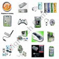 XBOX360 HDD 120GB, wireless controller, VGA cable, earphone, network adaptor