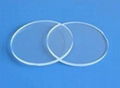 Transparent quartz  plate opaque quartz sheet Quartz disc