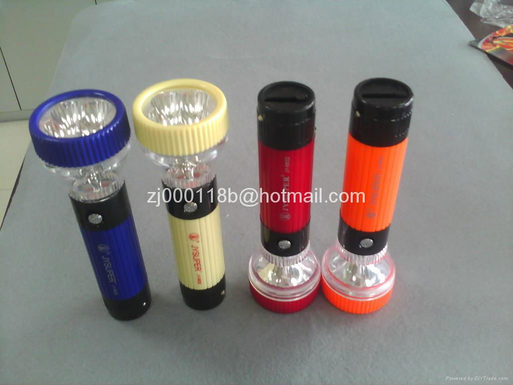 Sell original JY super LED torch Rechargeable flashlight JY-8832