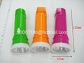Sell plastic torch light JY-9988 LED Rechargeable flashlight