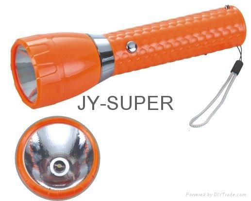 JY9986 well quality  Plactise led flashlight torchlight   3