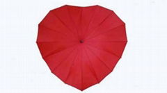 heart shape umbrella,love umbrella,promotional umbrella