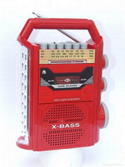 radio cassette recorder