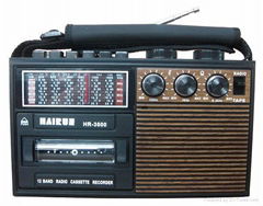 radio cassette