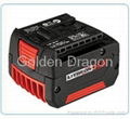 replacement battery for Bosch tools,