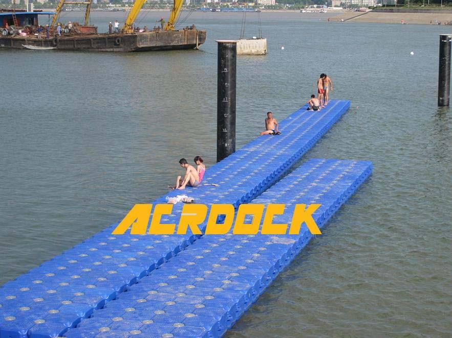 plastic pontoon modular float system - 001 - acr china