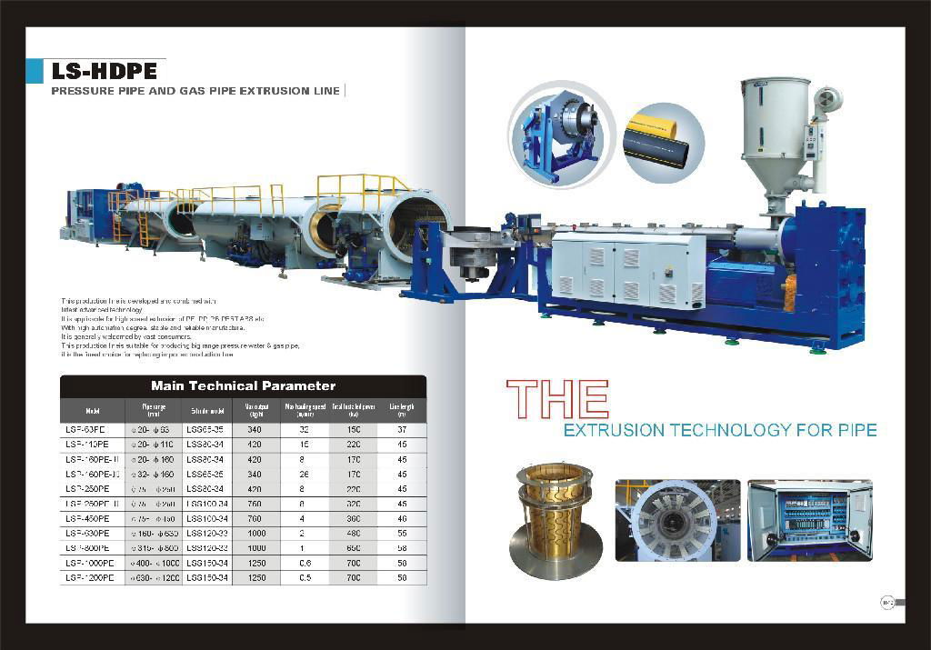 LS-HDPE Pipe Line