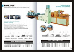 Doulbe Wall Corrugated Pipe Extrusion Line