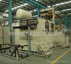 Three Stations Vacuum Thermoforming Machine for Door Liner