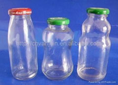 Glass Bottle With Metal Cap