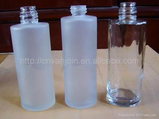 Frosted Cosmetic Glass Bottle