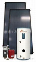 flat plate solar water heaters