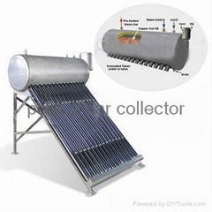 pressured solar water heaters