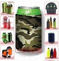 Collapsible Camo Can Cooler / bottle