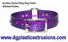electrical pet collar and waterproof pet collar with DayGlo pet collar