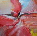 Abstract paintings directly from pure art space 1