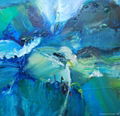 Abstract paintings directly from pure art space 5