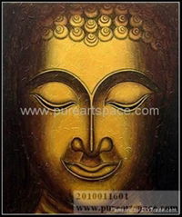 buddha oil painting from Pure Art Spaece