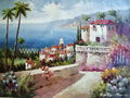 Mediterrranean oil paintings seascape oil paintings 5
