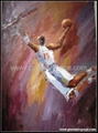 sport oil paintings knife oil paintings  impressional paintings 5
