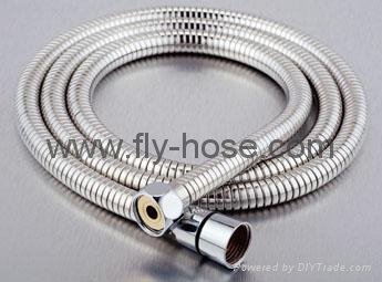 Brass double lock chormed shower hose 3