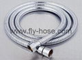 Brass double lock chormed shower hose 4