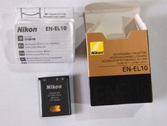 EN-EL10 ENEL10 Battery for Nikon Coolpix S200 S210 S500 S510