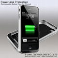 External Backup Battery Charger Case for Apple iPhone4 4s 3