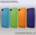 External Backup Battery Charger Case for Apple iPhone4 4s 4