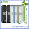 External backup battery charger case for