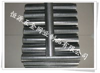 ''V'' shaped wire welded stainless steel screens