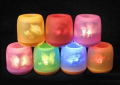 Blow out LED Candle