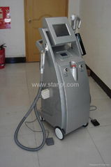 Multifunctional Combined E-Light (IPL+RF) &ND-YAG Laser& RF---HELLA 