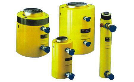 Double acting hydraulic cylinder