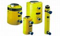 Double acting hydraulic cylinder