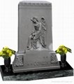 red carving tombstone 008 5