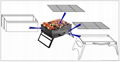 foldable charcoal grill