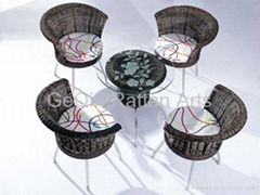 Rattan Chair & Table Series