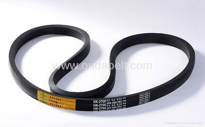 wrapped V-belts