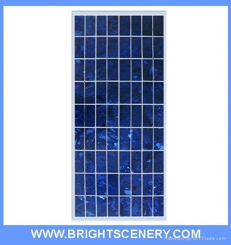 Monocrytstalline Polycrystalline solar panel 30W