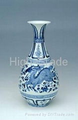 Antique imitation Bottle Vase in Yuan Dynasty