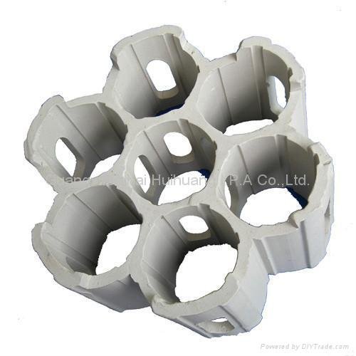 Acid-resistant ceramic ring tower packing 3