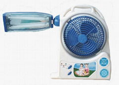 Rechargeable fan with 8inch blade