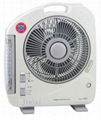 Rechargeable fan with 12inch blade