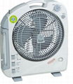 Rechargeable fan with 12 inch blade 2