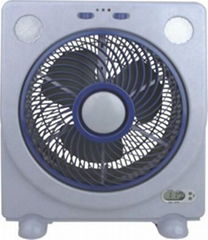 Rechargeable fan with 10 inch blade