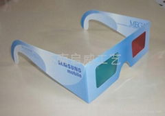 3D glasses，3d paper glasses