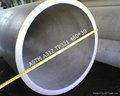 Large diameter stainless steel seamless pipe